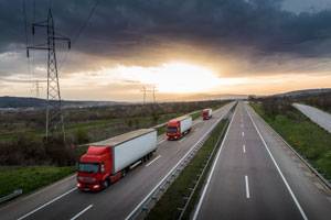 Highway truck fleet